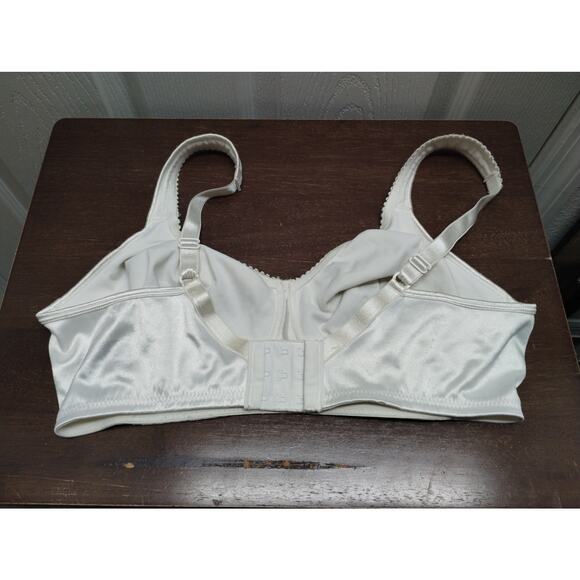 Playtex Size 38D Lift and Support 18 Hour White Floral Minimizer Bra 4745 - Picture 3 of 6